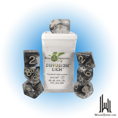 SET OF 7 DICE: DIFFUSION LICH